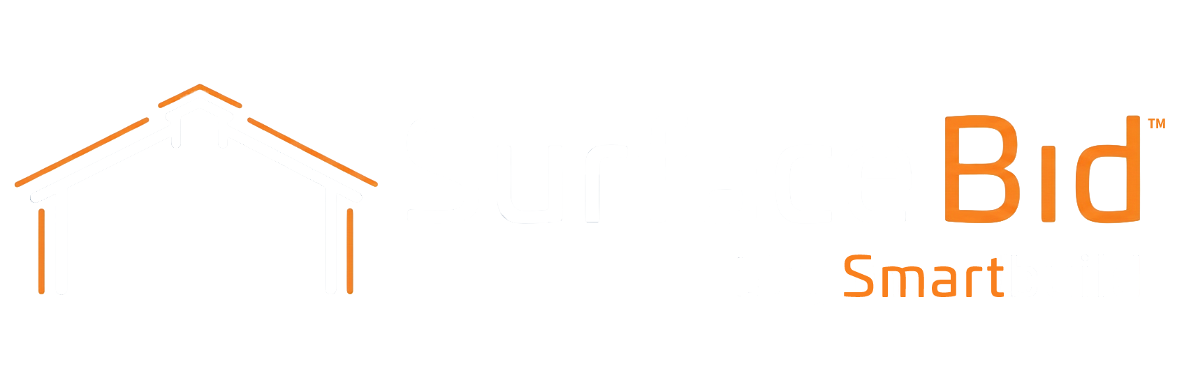 SurfaceBidTM transparent white